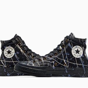 Converse Chuck 70 High Paint Splatter - Black